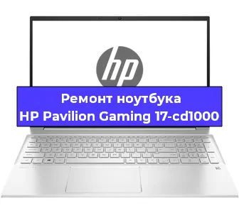Замена hdd на ssd на ноутбуке HP Pavilion Gaming 17-cd1000 в Перми